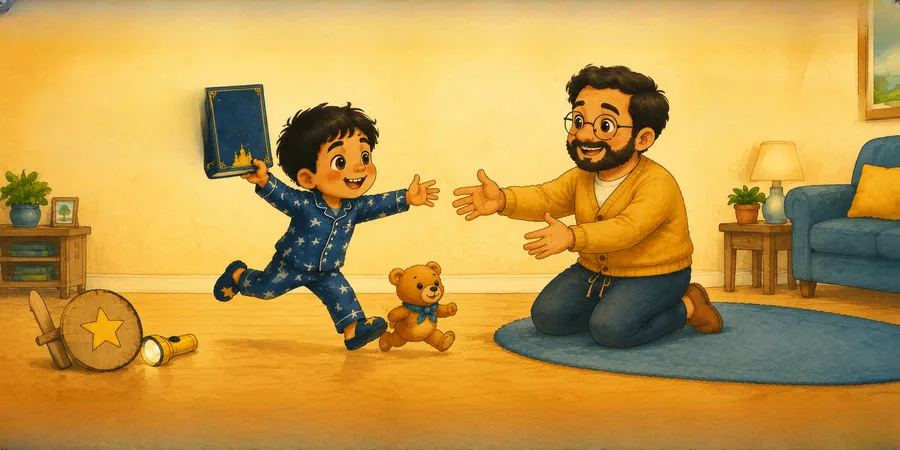 The book page