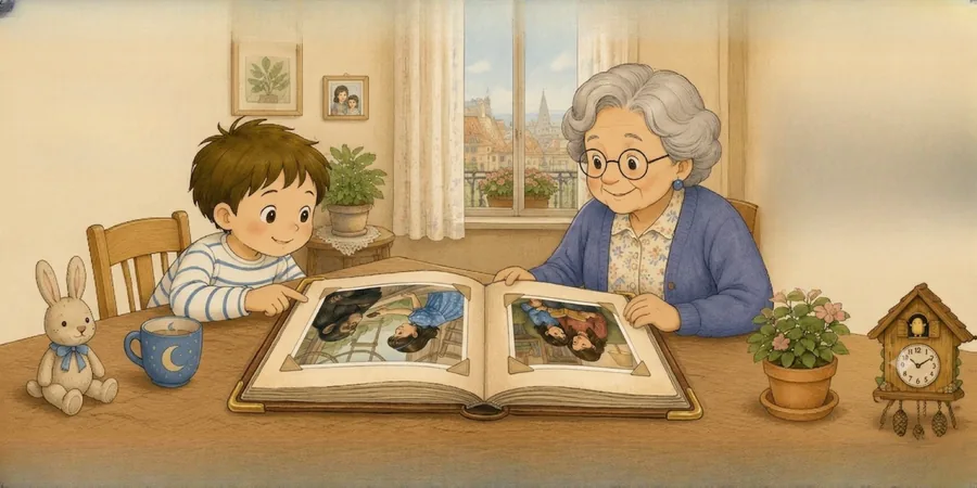 The book page